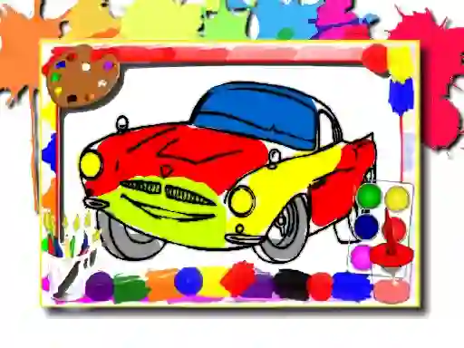 Oyunu Racing Cars Coloring Book çevrimiçi