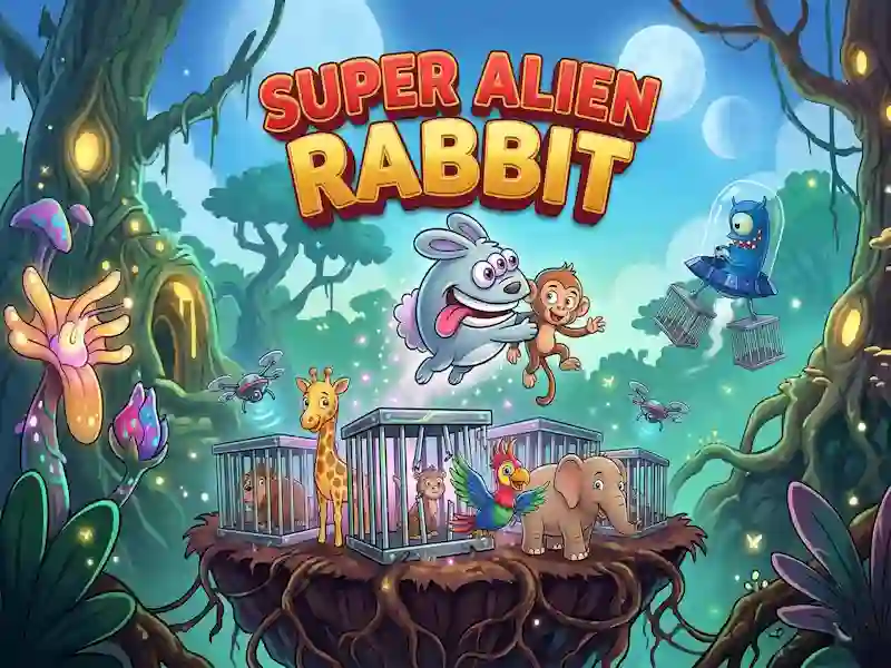 Oyunu Super Alien Rabbit çevrimiçi