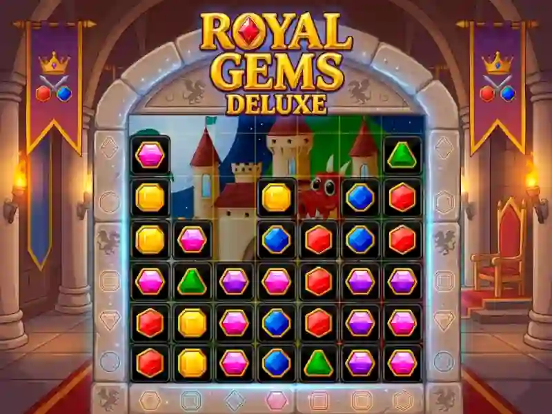 Oyunu Royal Gems Deluxe çevrimiçi