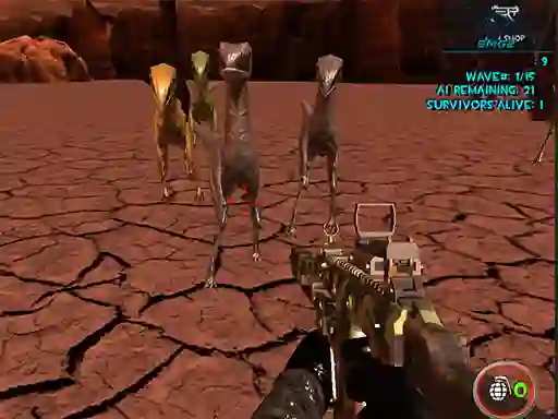 Oyunu Dinosaurs Survival Active Vulcan çevrimiçi