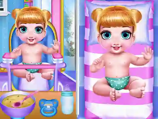 Oyunu Princess New Born Twins Baby Care çevrimiçi