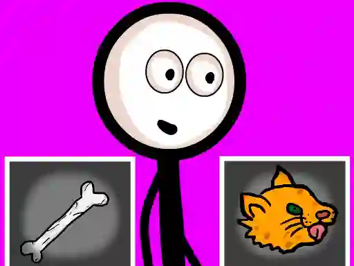 Oyunu Stickman Choosing actions çevrimiçi