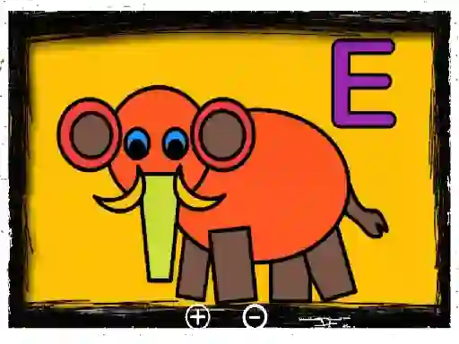 Oyunu Easy Kids Coloring Letters çevrimiçi