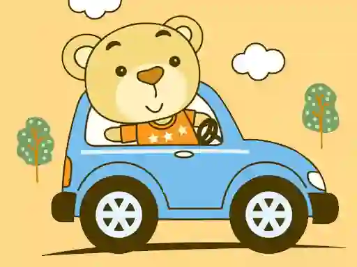 Oyunu Cute Animal Ride Match 3 çevrimiçi