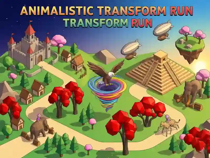 Oyunu Animalistic Transform Run çevrimiçi
