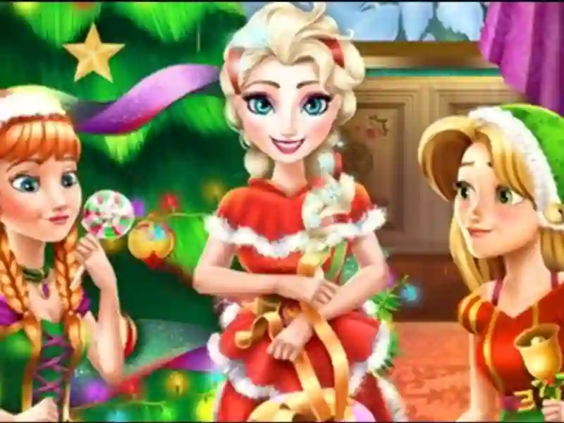 Oyunu Disney Princess Christmas Party çevrimiçi