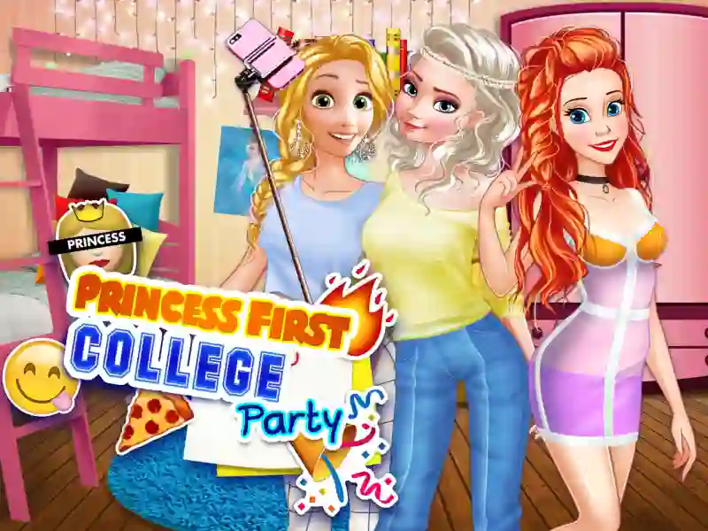Oyunu Princess First College Party çevrimiçi