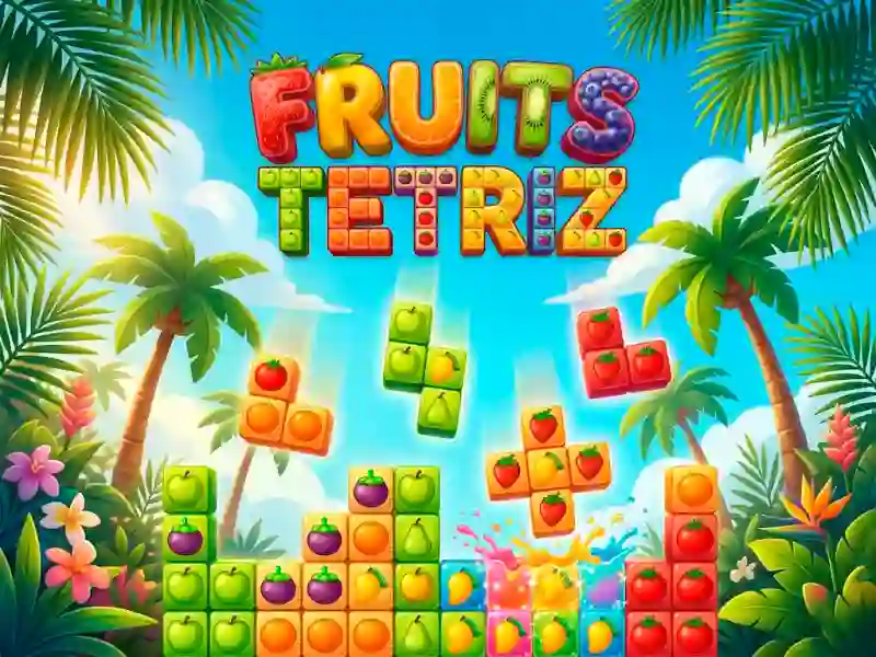Oyunu Fruits Tetriz çevrimiçi