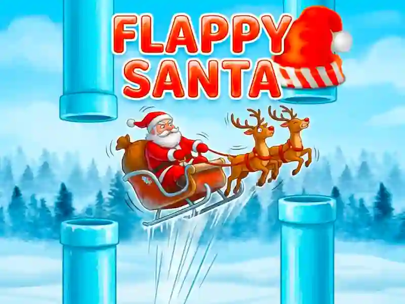 Oyunu Flappy Santa çevrimiçi