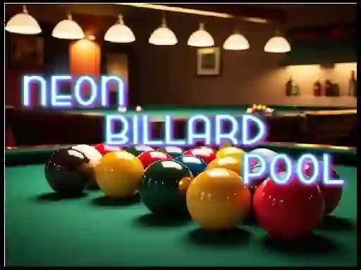 Oyunu Neon Billard Pool çevrimiçi