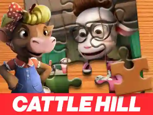 Oyunu Christmas at Cattle Hill Jigsaw Puzzle çevrimiçi