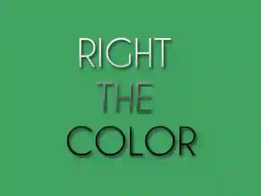 Oyunu Right the Color çevrimiçi