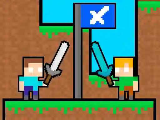 Oyunu Friends Battle Swords Drawn çevrimiçi