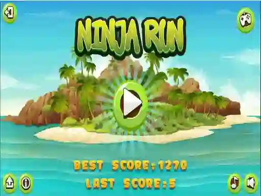 Oyunu Ninja Run çevrimiçi