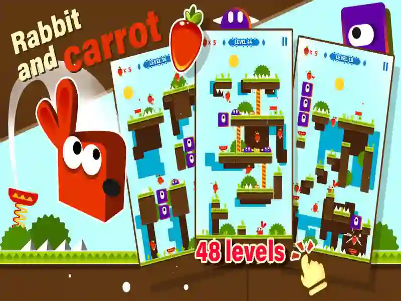Oyunu Rabbit & Carrot çevrimiçi