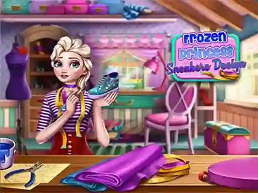 Oyunu Frozen Princess Sneakers Design çevrimiçi