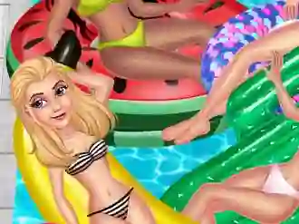 Oyunu Princess Pool Party Floats çevrimiçi