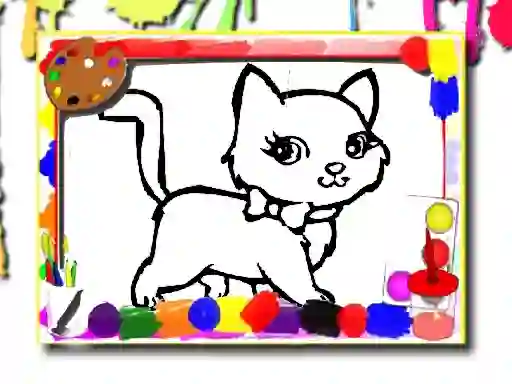 Oyunu Sweet Cats Coloring çevrimiçi