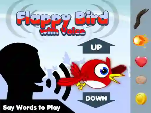 Oyunu Flappy Bird With Voice çevrimiçi