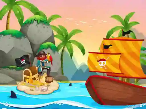 Oyunu Pirate Travel Coloring çevrimiçi