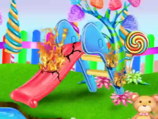 Oyunu Candy Garden Cleaning çevrimiçi