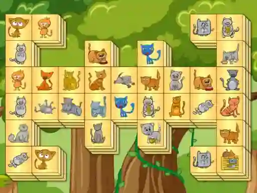 Oyunu Cats mahjong çevrimiçi