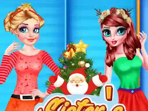 Oyunu Sisters Christmas Tree çevrimiçi