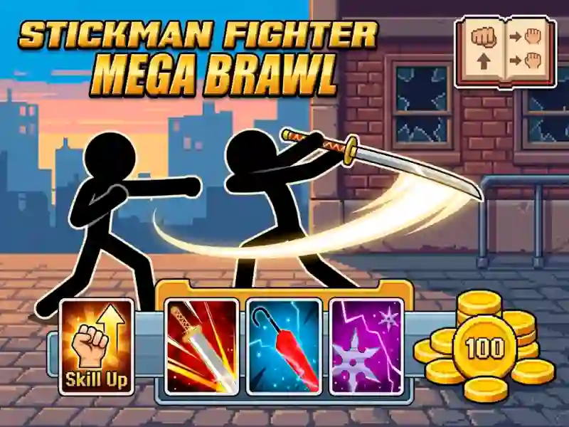 Oyunu Stickman Fighter Mega Brawl çevrimiçi