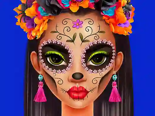Oyunu Halloween Makeup Trends çevrimiçi