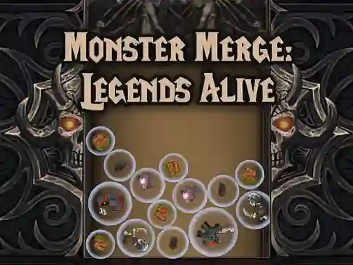 Oyunu Monster Merge Legends Alive çevrimiçi