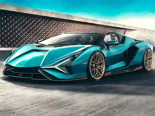 Oyunu Lamborghini Sian Roadster Puzzle çevrimiçi