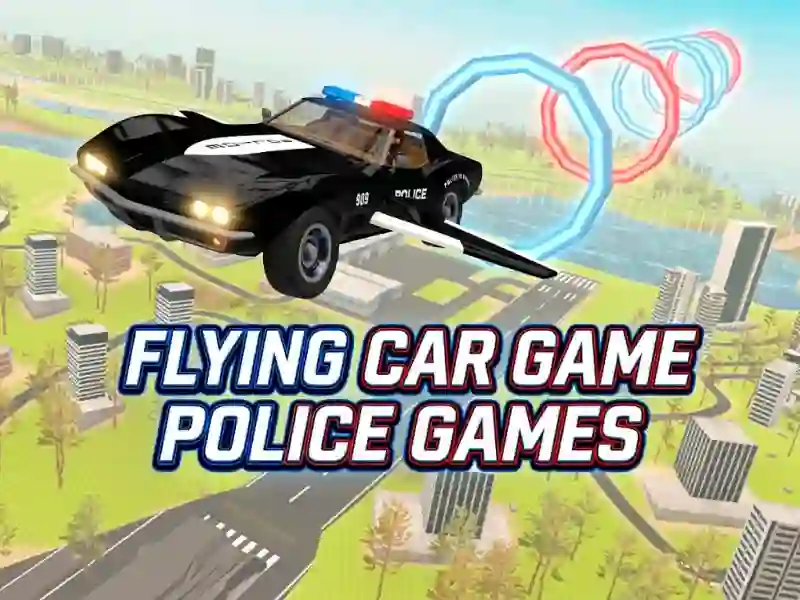 Oyunu Flying Car Game Police Games çevrimiçi