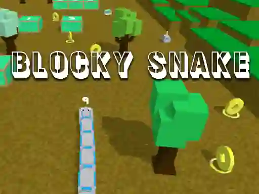 Oyunu Blocky Snake çevrimiçi