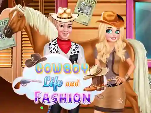 Oyunu Cowboy Life and Fashion çevrimiçi