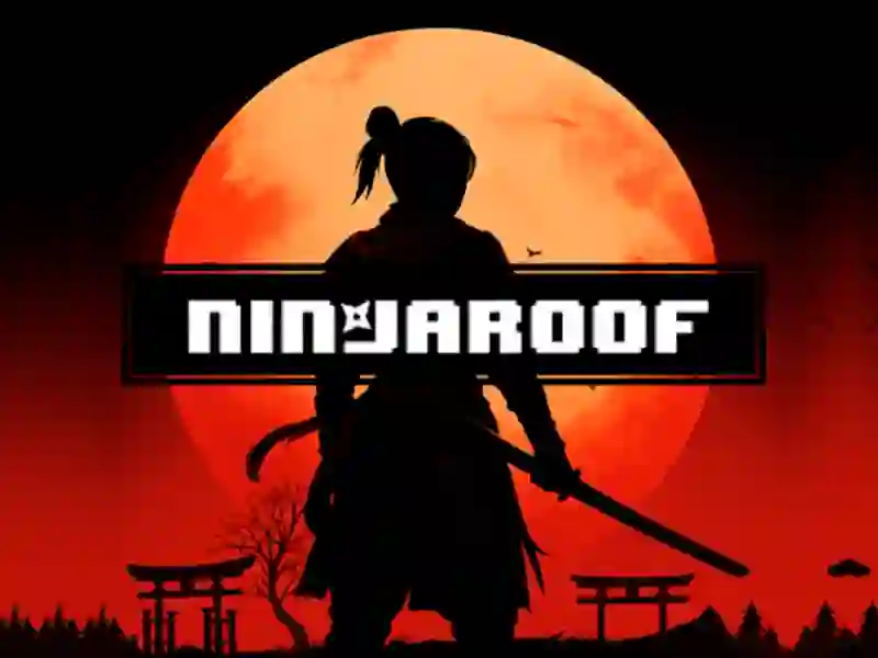 Oyunu Ninja Roof çevrimiçi