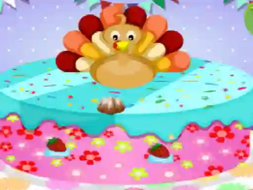 Oyunu Happy Thanksgiving Cake Master çevrimiçi