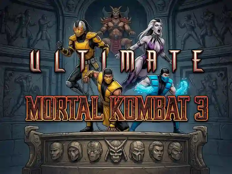Oyunu Ultimate Mortal Kombat 3 çevrimiçi