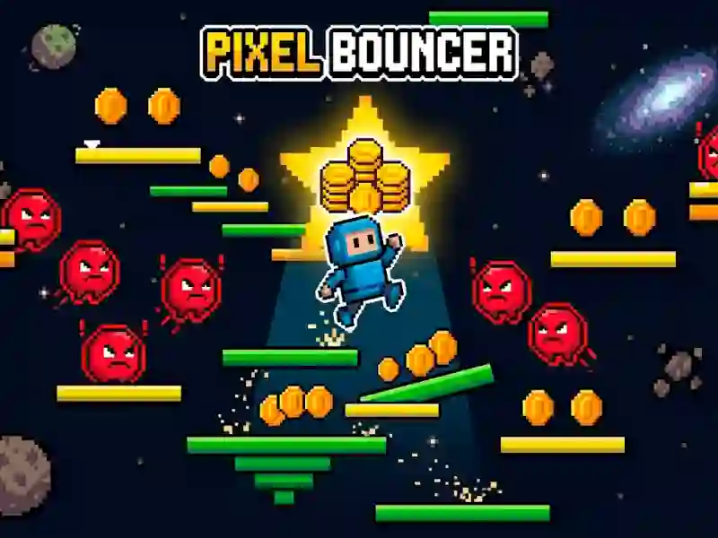 Oyunu Pixel Bouncer çevrimiçi