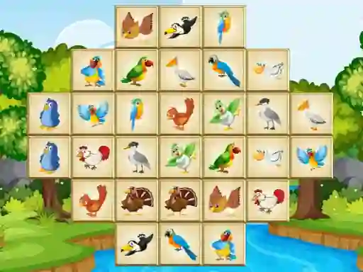 Oyunu Birds Mahjong Deluxe çevrimiçi