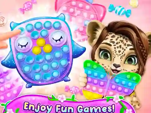 Oyunu My Leopard Baby çevrimiçi