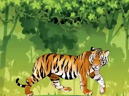 Oyunu Angry Tiger Coloring çevrimiçi