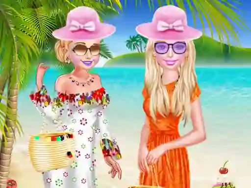 Oyunu BFF Spring Beach Holiday çevrimiçi