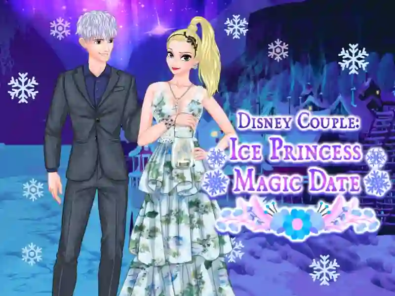 Oyunu Ice Couple Princess Magic Date çevrimiçi