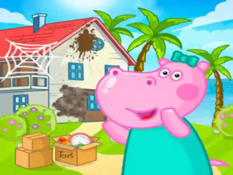 Oyunu Kids Home Cleanup çevrimiçi