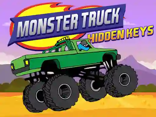 Oyunu Monster Truck Hidden Keys çevrimiçi