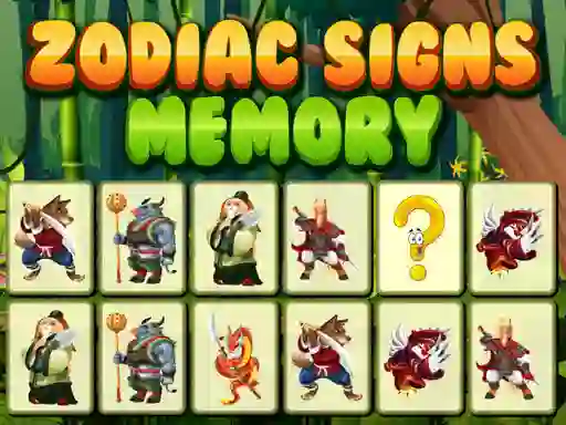 Oyunu Zodiac Signs Memory çevrimiçi