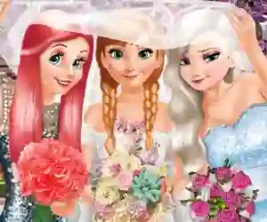 Oyunu Bride and Bridesmaides Dress up çevrimiçi