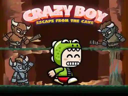 Oyunu Crazy Boy Escape From The Cave çevrimiçi
