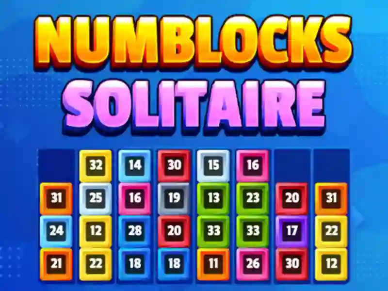Oyunu Numblocks Solitaire çevrimiçi