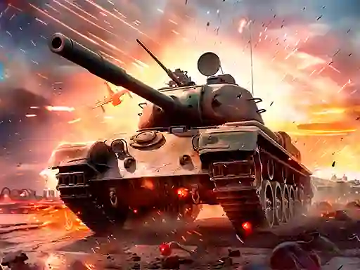 Oyunu Battle Tanks Firestorm çevrimiçi